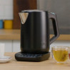 Електрическа кана inja KT200EU, 3000W, 1.7 л, 40-100 C, Поддържане на топлината,Кипване за 50 секунди, Цифров контролен панел, Черен