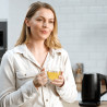 Електрическа кана inja KT200EU, 3000W, 1.7 л, 40-100 C, Поддържане на топлината,Кипване за 50 секунди, Цифров контролен панел, Черен